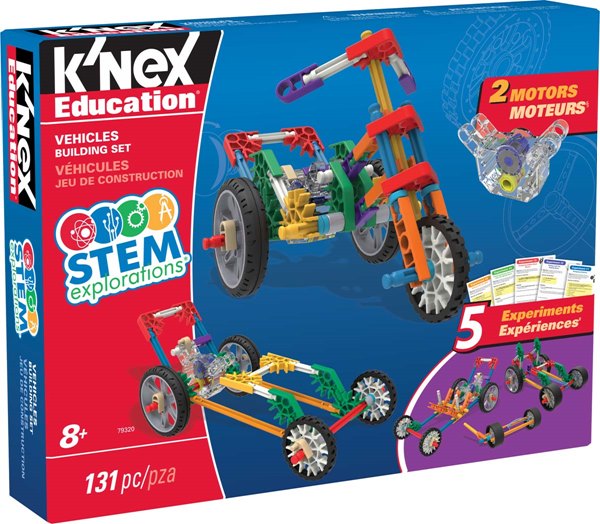 K'NEX STEM Explorations Gears + Levers & Pulleys + Vehicles 晶晶教育出版社