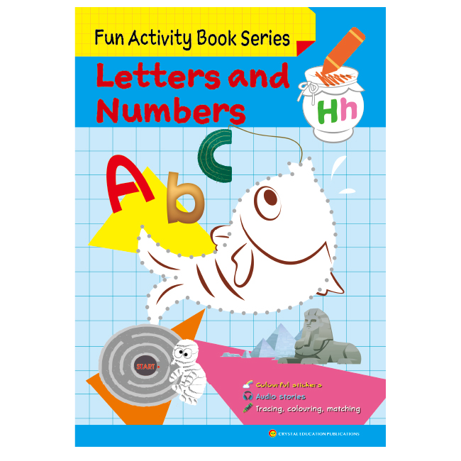 Fun Activity Book Series: Letters and Numbers